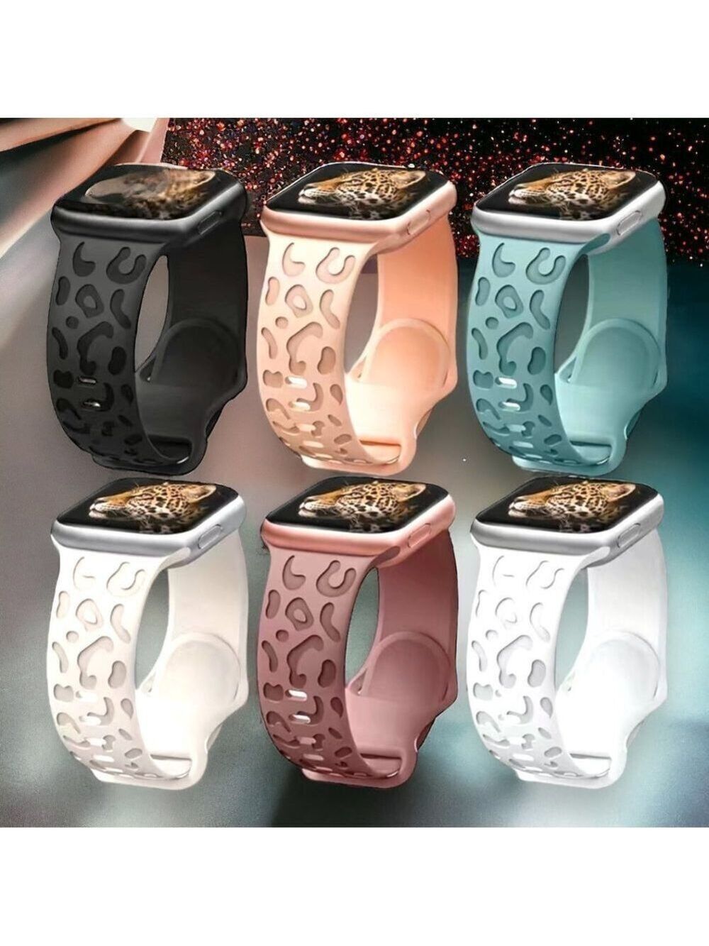 Apple Watch Leopard Print Band